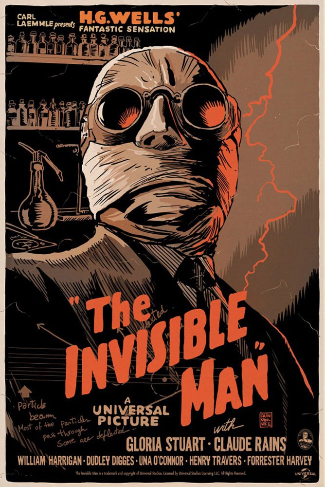 Francesco Francavilla - The Invisible Man