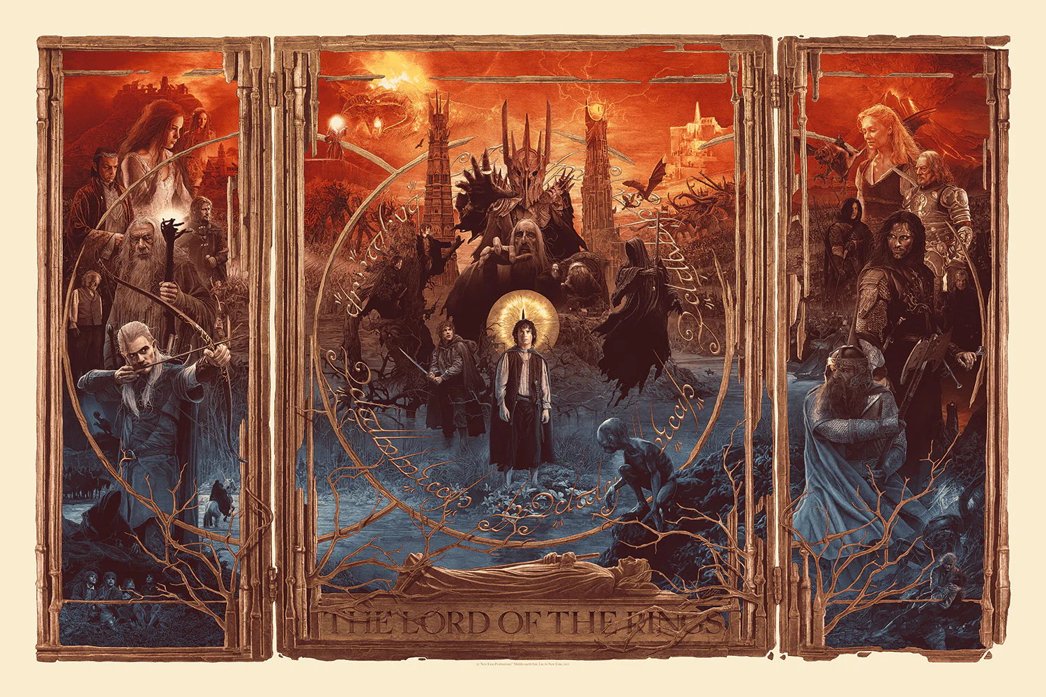 Grzegorz Domaradzki - The Lord of the Rings Triptych