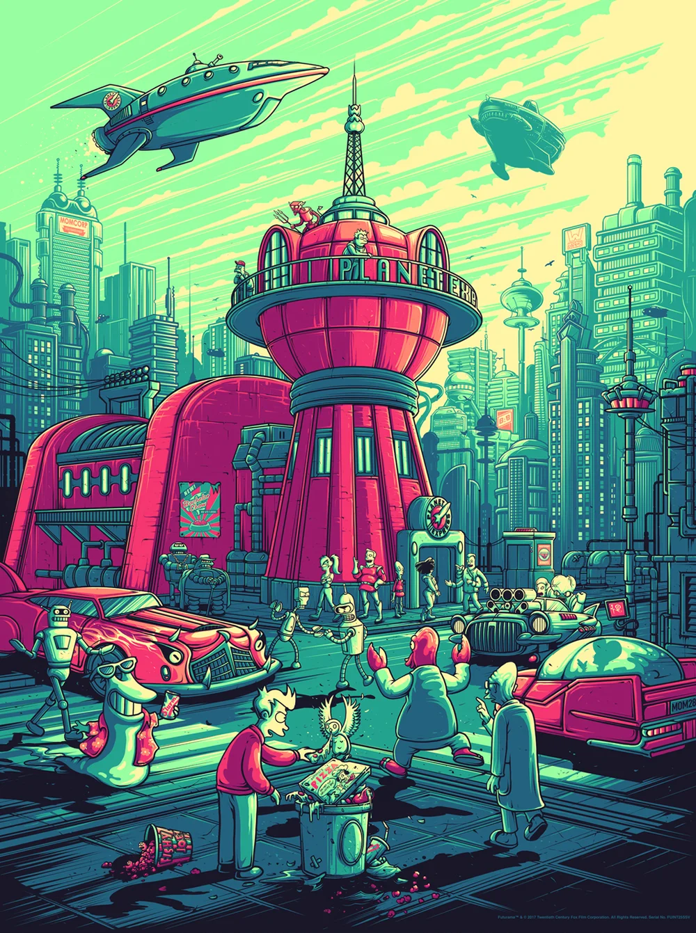 Dan Mumford - Futurama
